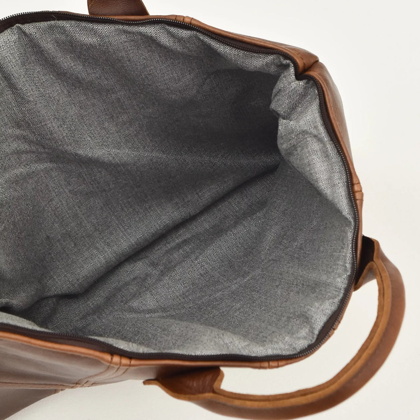 Leather Laptop Pouch with handle