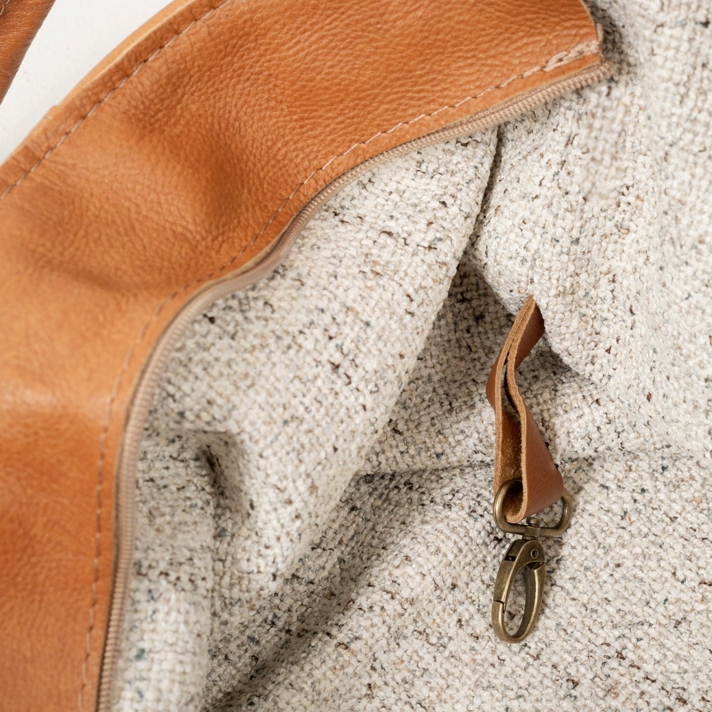 Oversized Leather Tote Bag