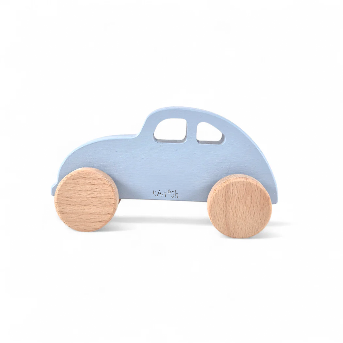 Wooden Beetle push and go Car