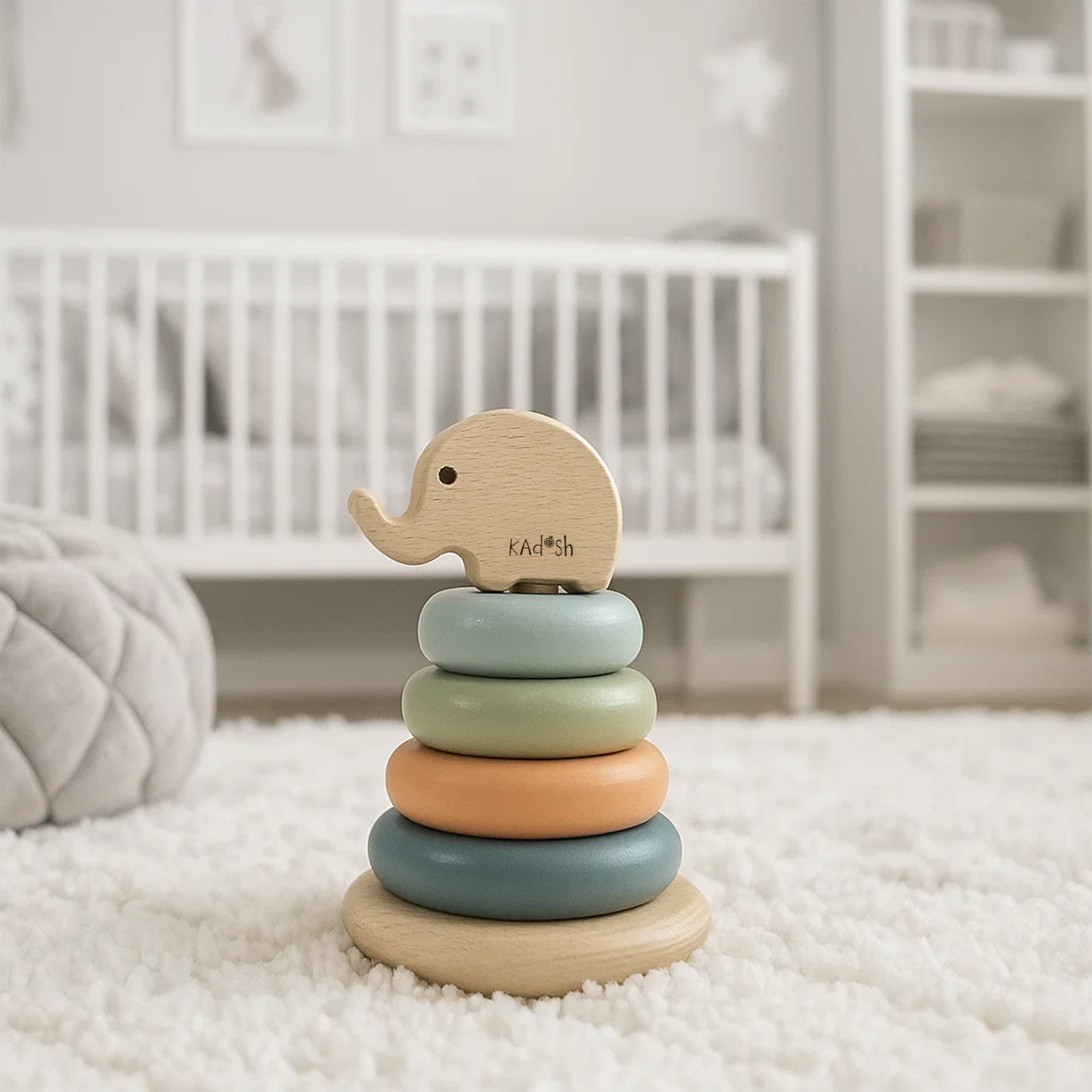 Wobble & Learn – Baby Ring Stacker