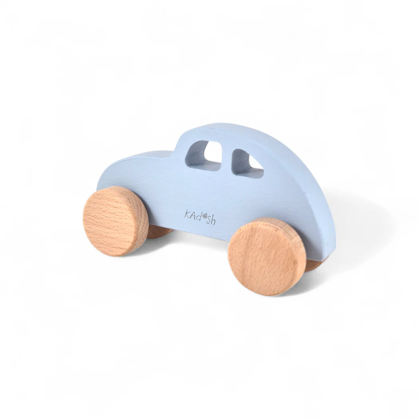 Wooden Beetle push and go Car