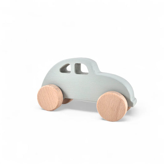 Wooden Beetle push and go Car