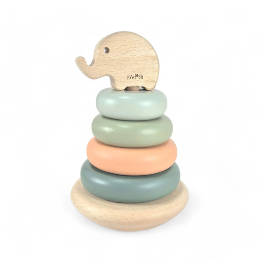 Wobble & Learn – Baby Ring Stacker