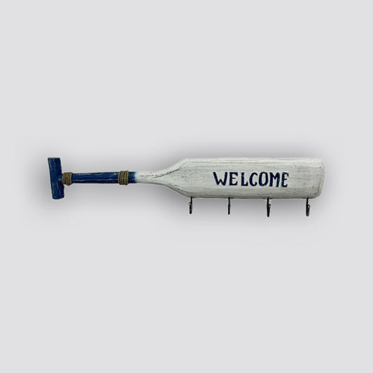 Coastal Welcome Paddle Wall Hook